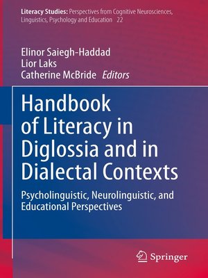 cover image of Handbook of Literacy in Diglossia and in Dialectal Contexts